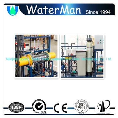 Electrolytic Dilute Seawater Sodium Hypochlorite Generator 2000L/H Naclo