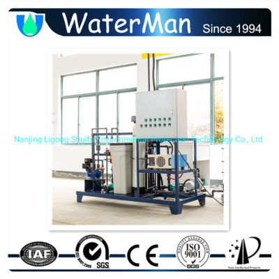 Electrolytic Dilute Seawater Sodium Hypochlorite Generator 200L/H Naclo