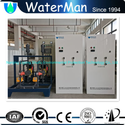 Water Treatment Disinfection Chlorine Dioxide Generator PLC Control 5000g/H